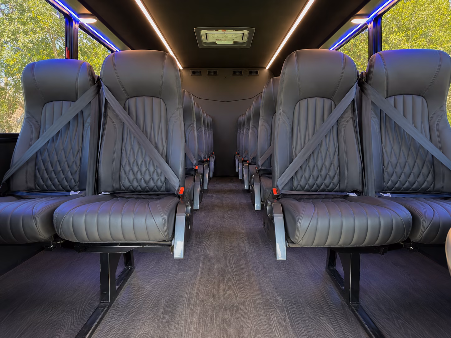 charter buses for large wedding groups across orange county