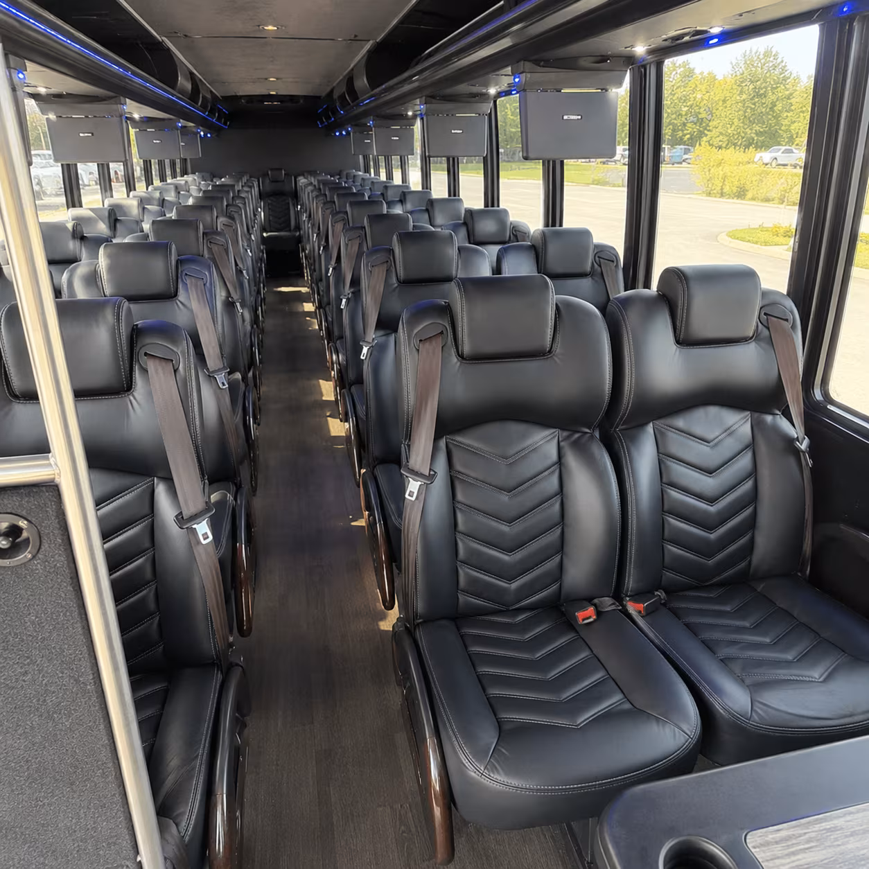does the day of the week or the date change what a bus rental costs in santa ana