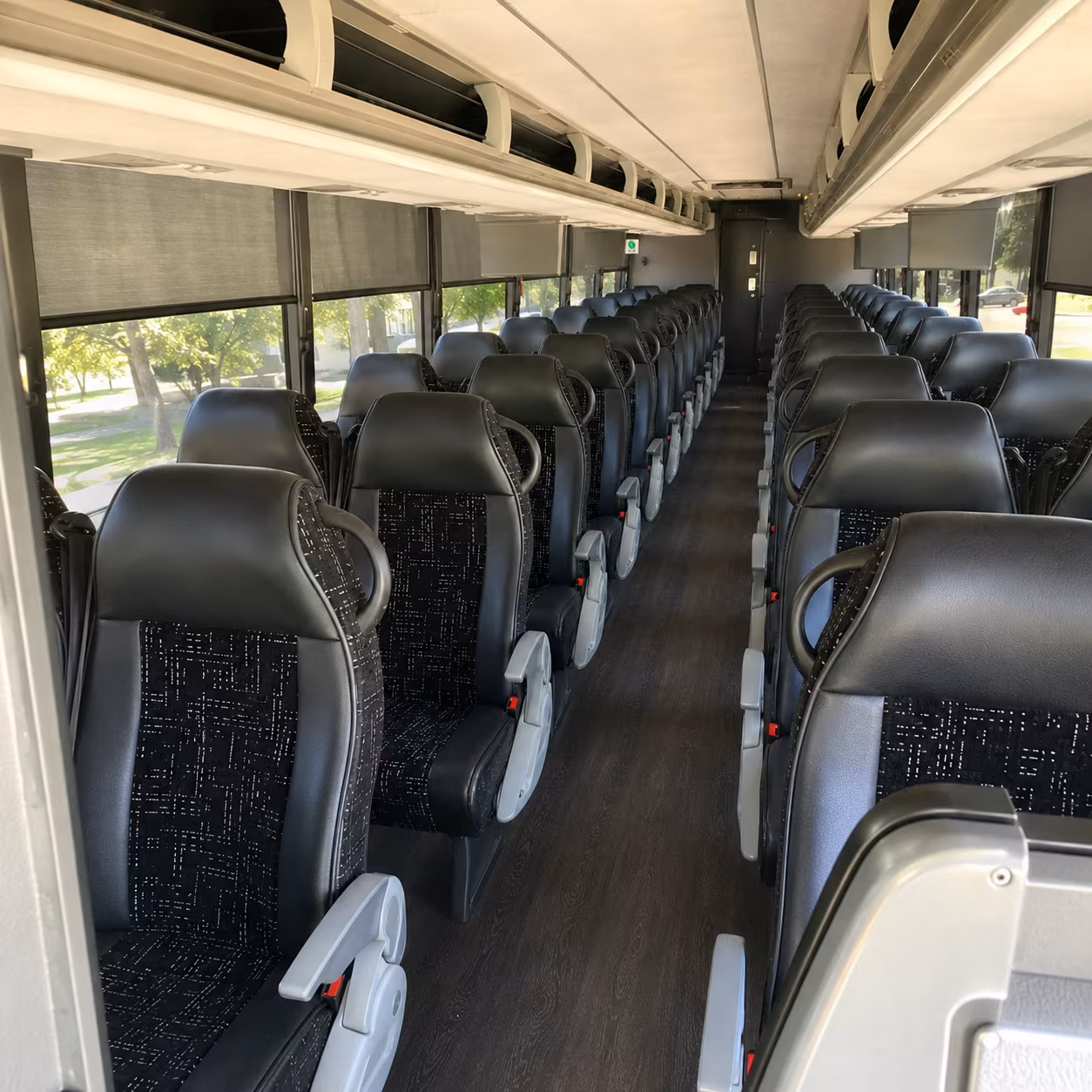 los angeles area government and military charter bus transportation