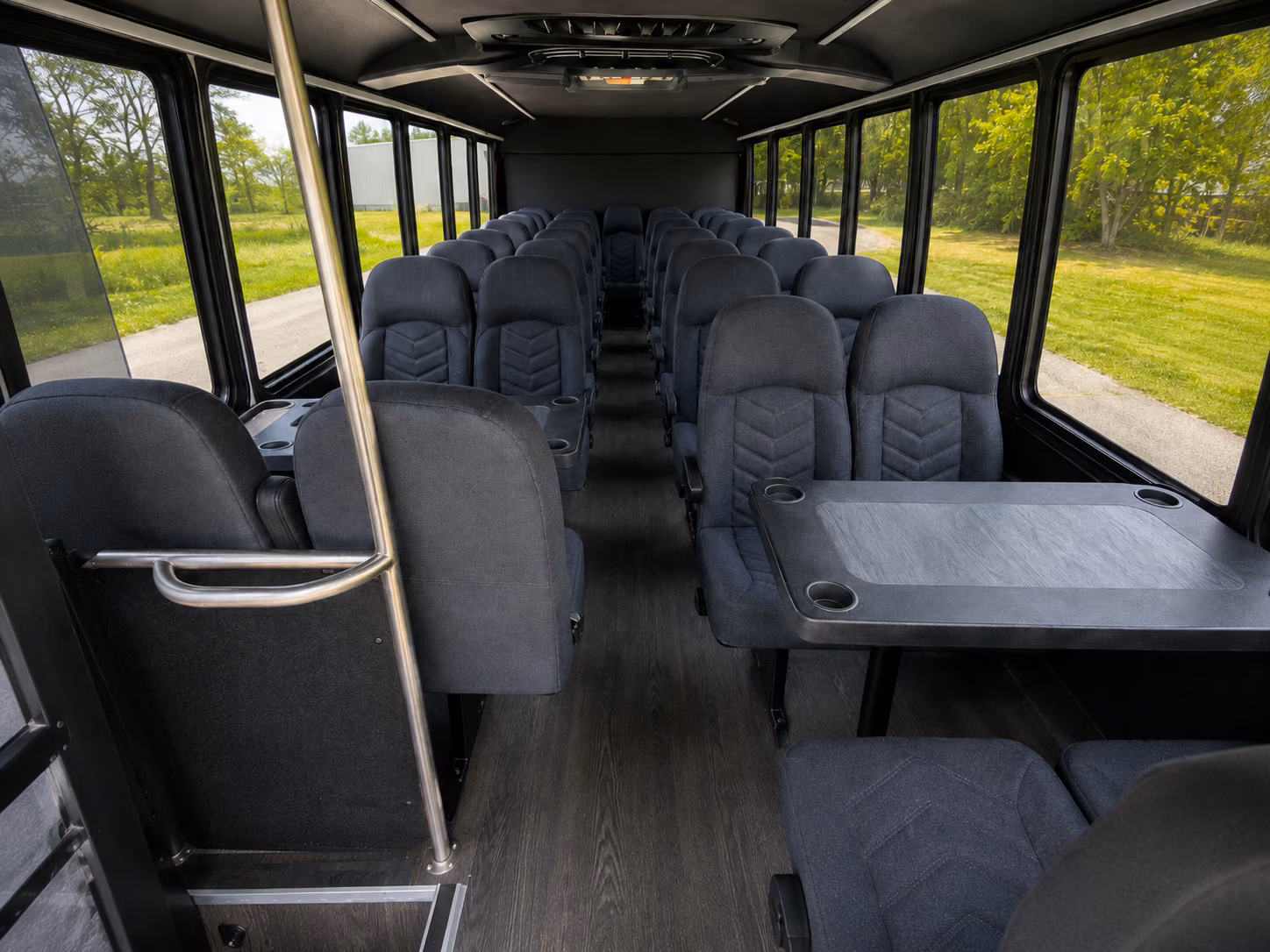 santa ana 15 passenger minibus inside