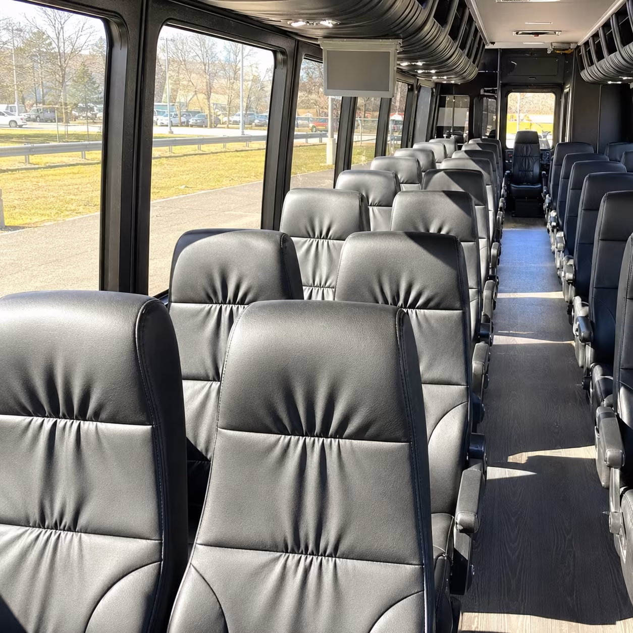 santa ana 25 passenger minibus inside
