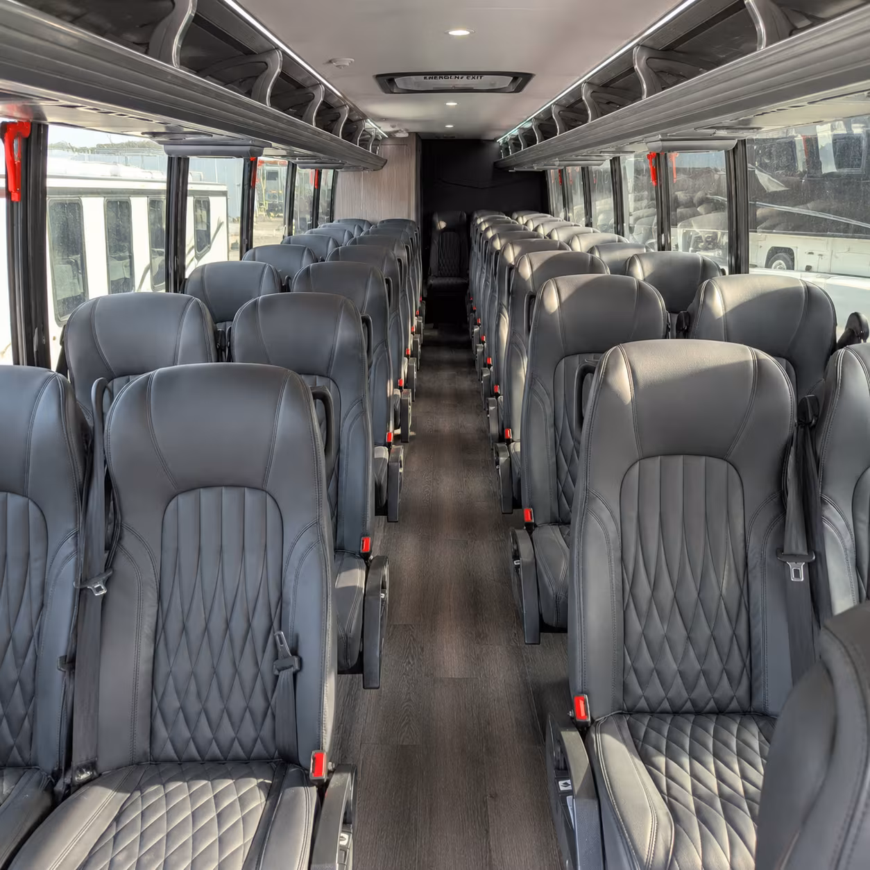 santa ana 30 passenger minibus interior