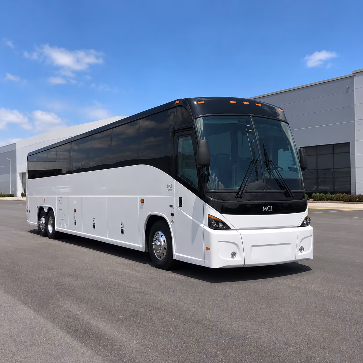 santa ana 56 passenger charter bus