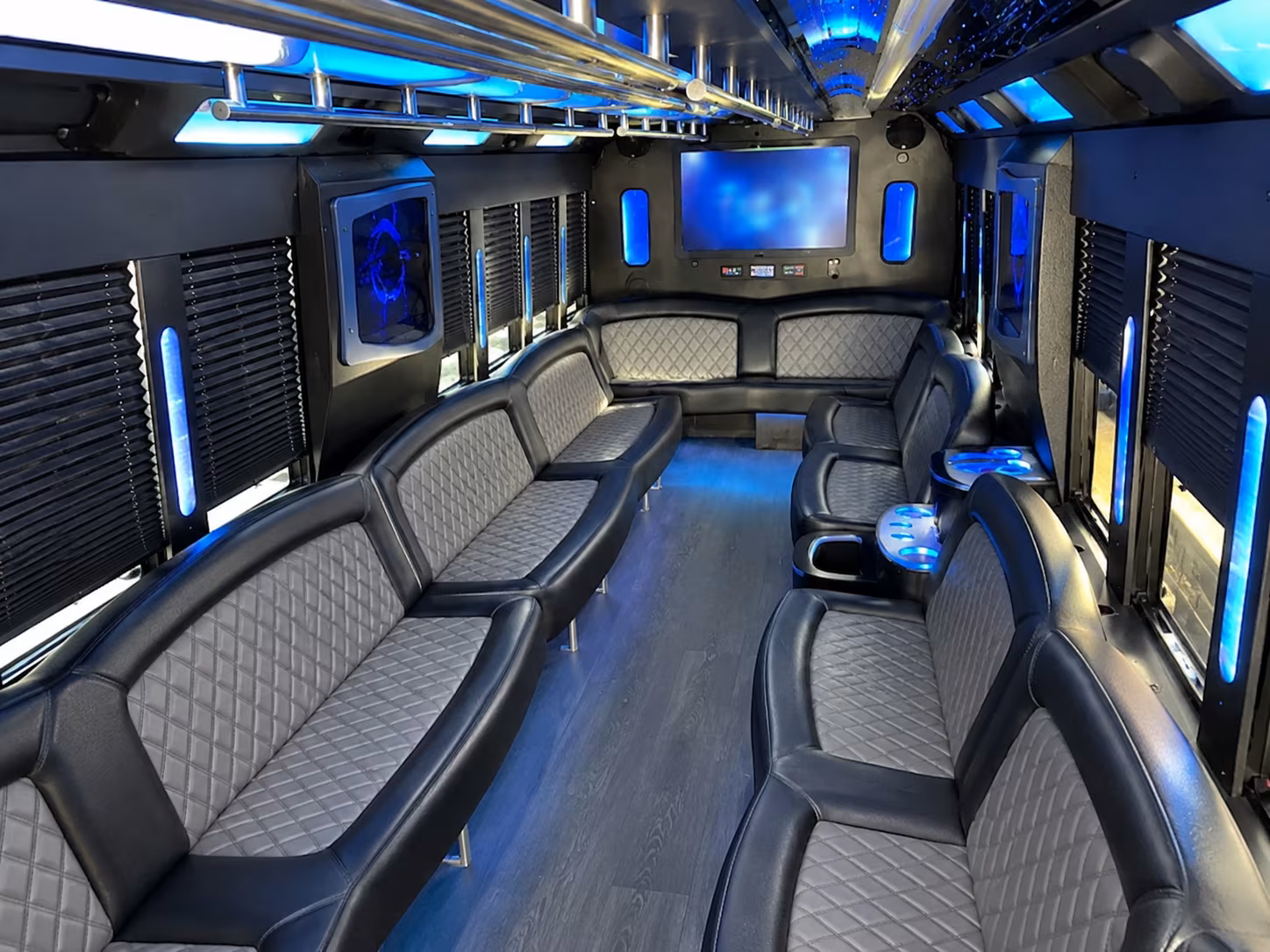 santa ana orange county concert venues party bus rental