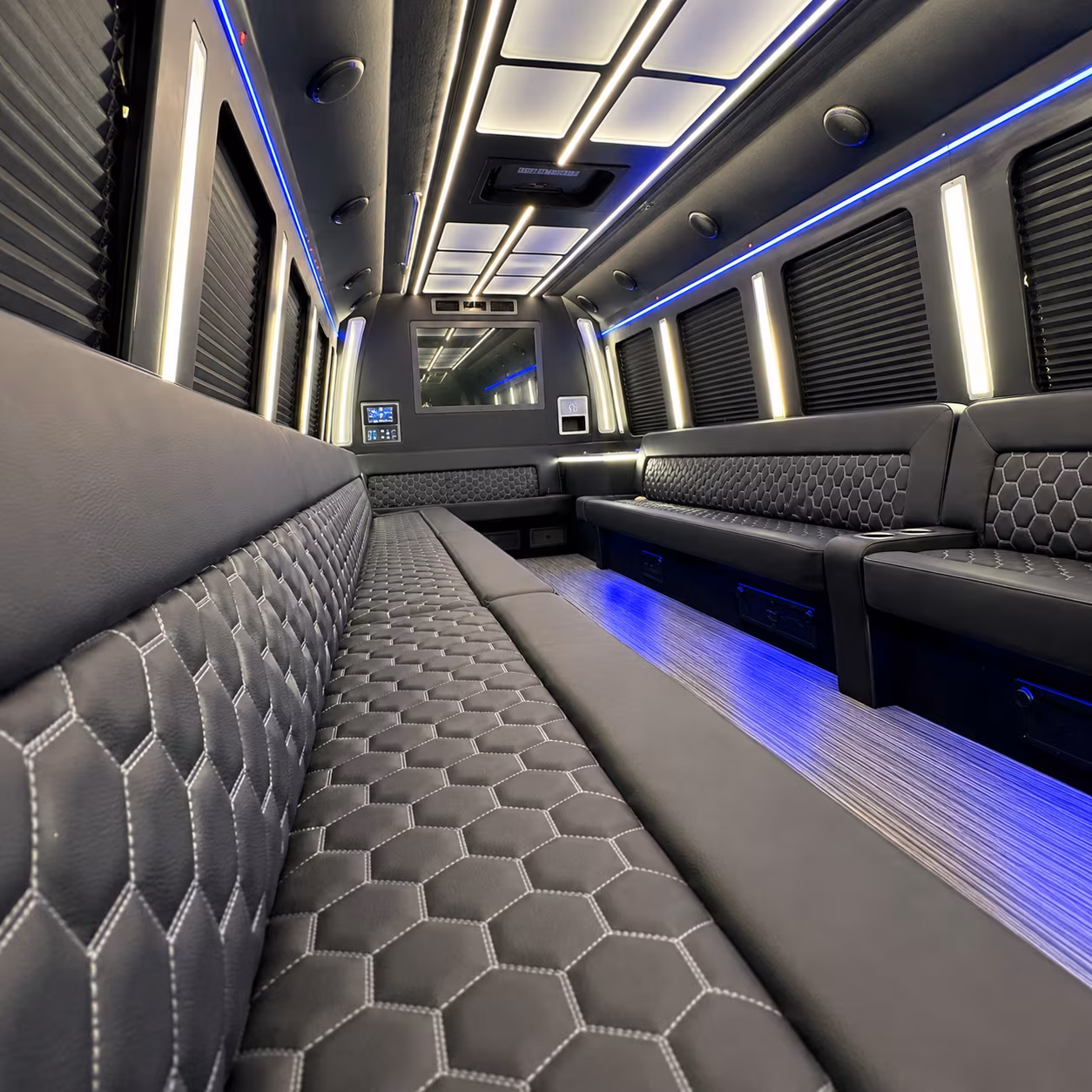 santa ana party bus rentals inside