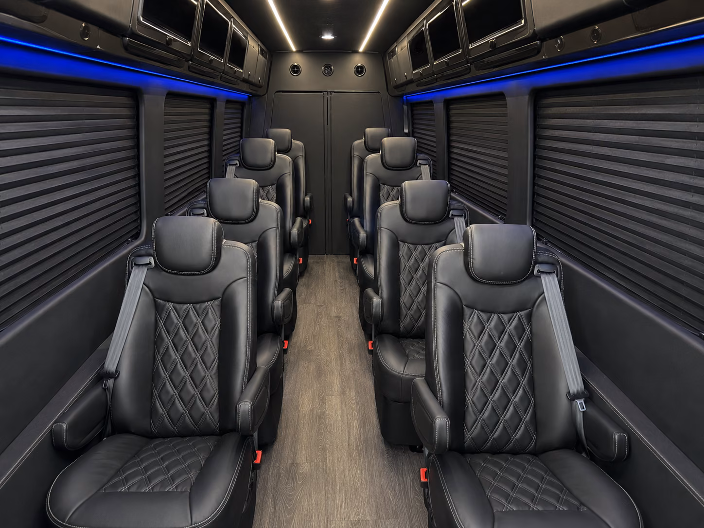 santa ana prom transportation onboard seating