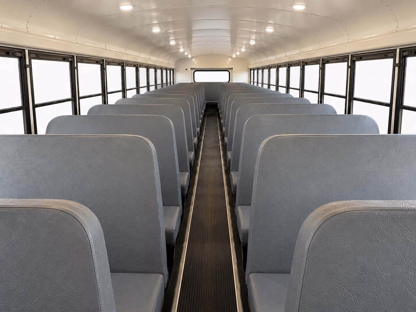 santa ana school bus interior