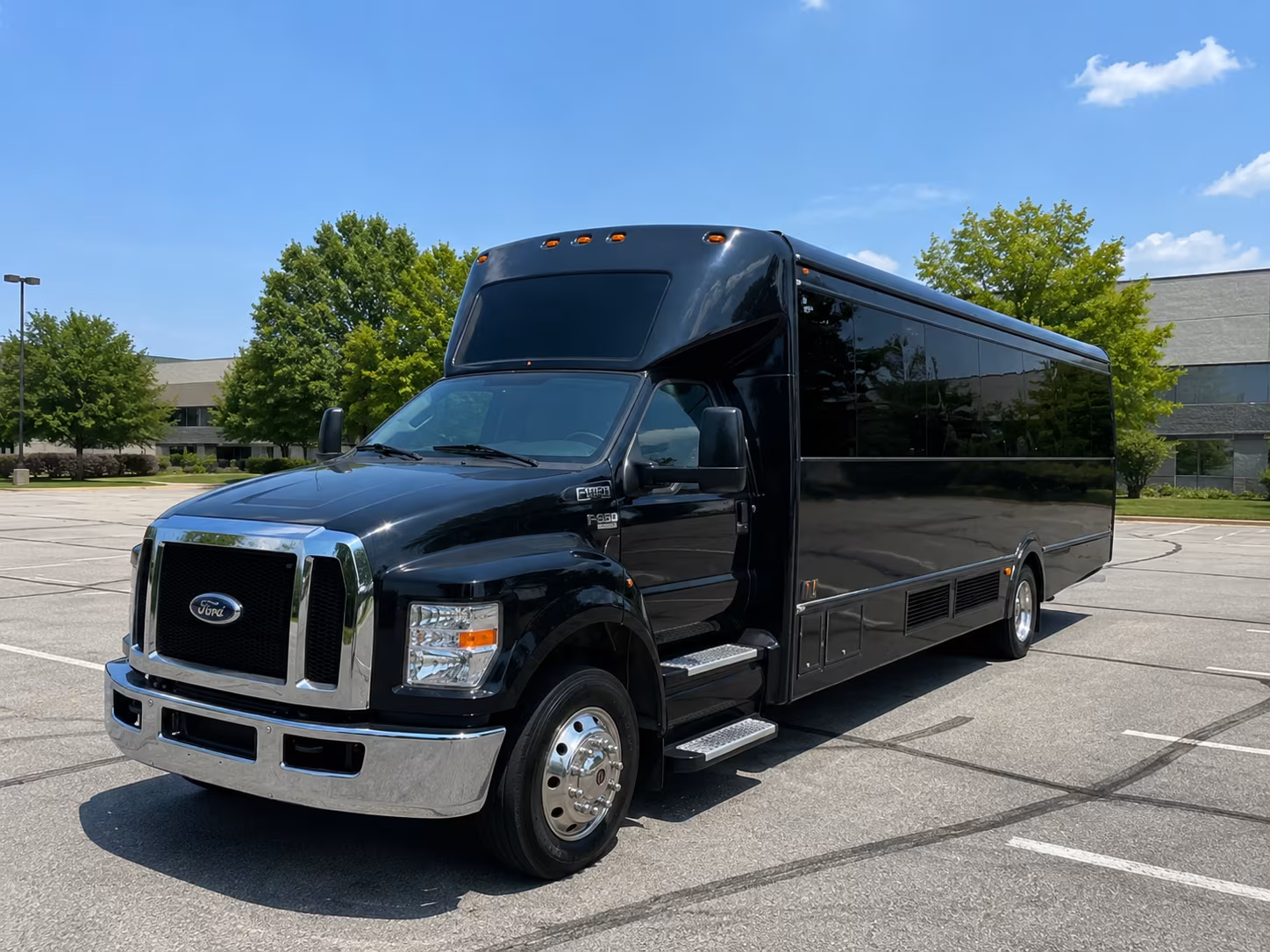 santa ana wedding party bus rental