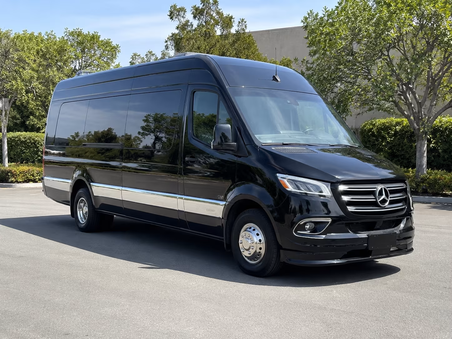 santa ana wedding transportation onboard seating