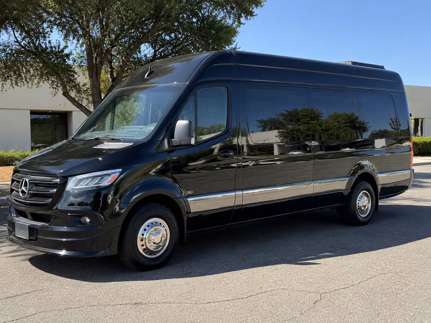 sprinter vans and buses for bands performers and touring groups in orange county