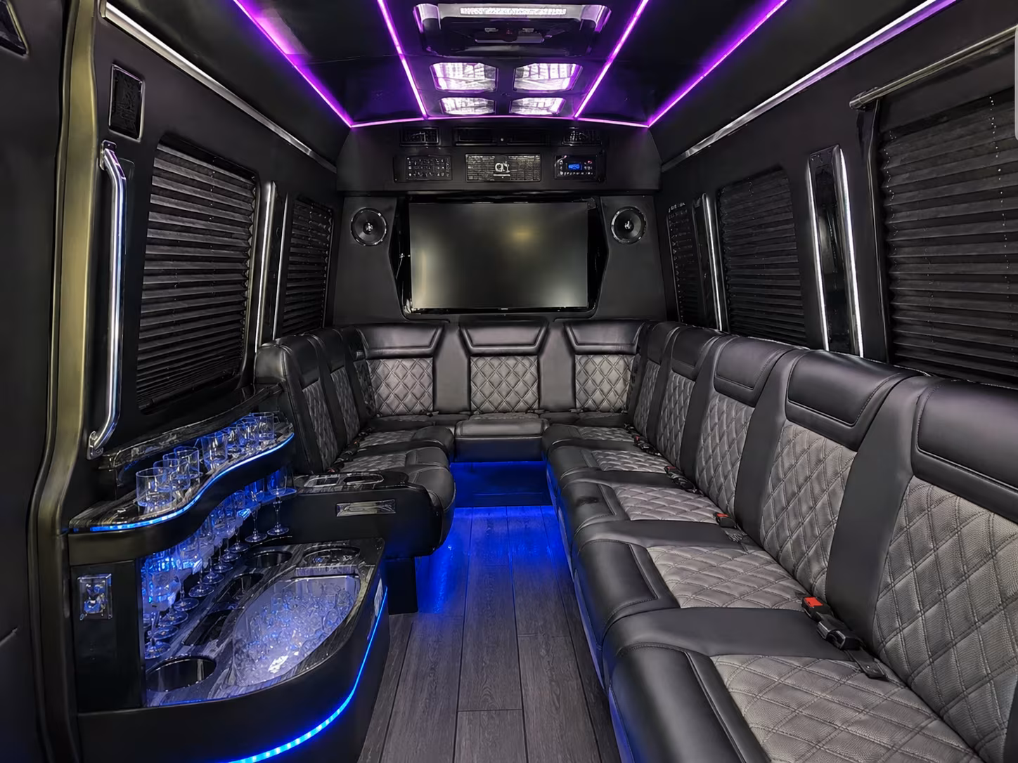 sprinter vans and minibuses for smaller santa ana prom groups