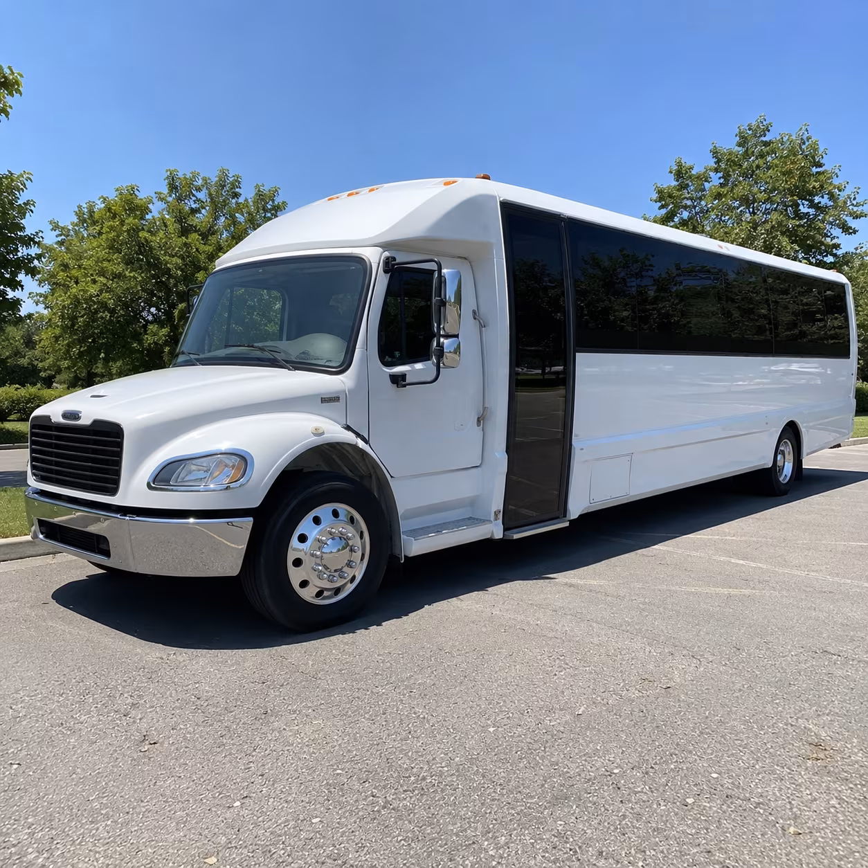 wedding shuttle buses for santa ana celebrations